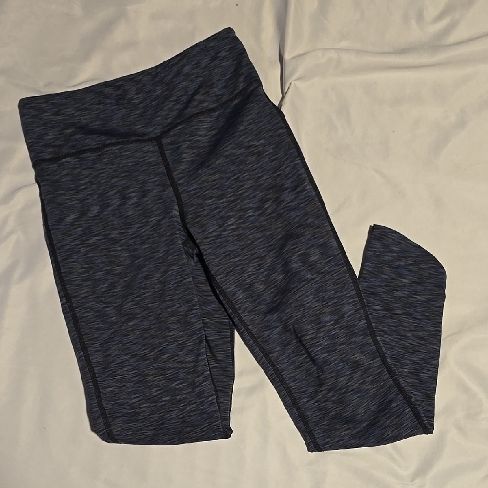 Nike Black Leggings with Wide Waistband and Stretch Fabric S